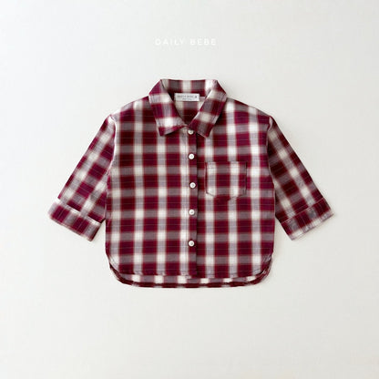 Autumn check shirt