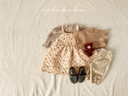 Chou chou quilted dress
