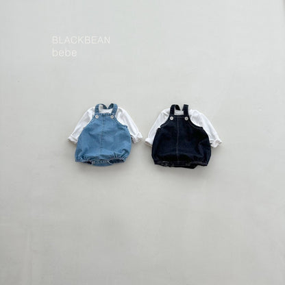 Baby Mel suspenders set