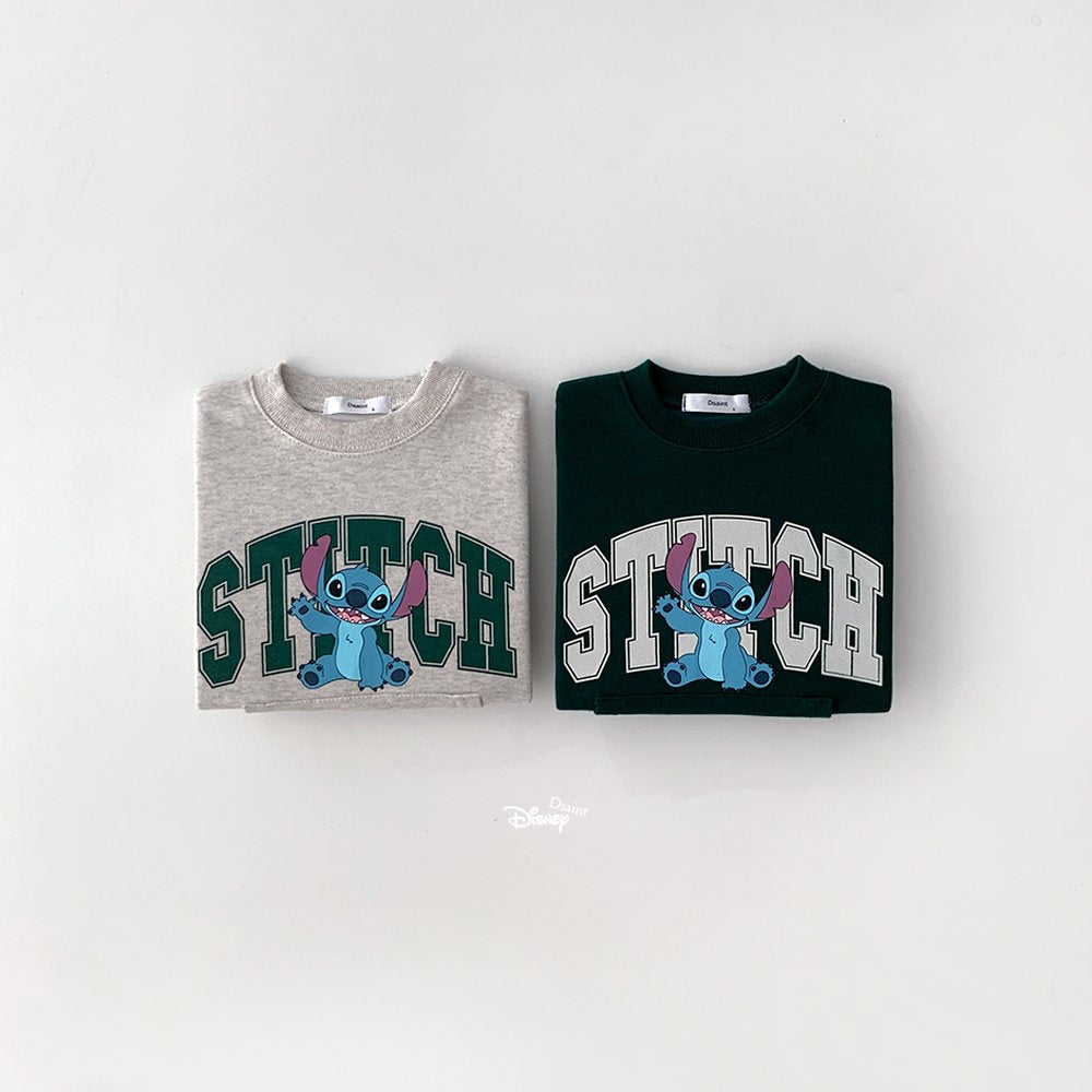 Stitch kangaroo sweatshirt