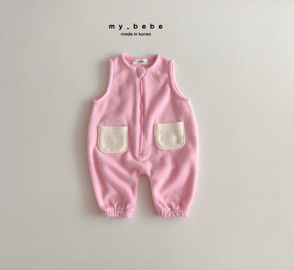 Fleece overalls