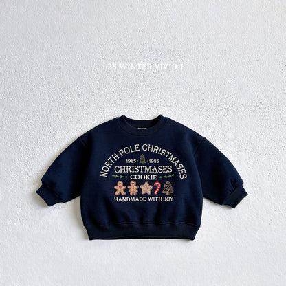 Christmas cookie sweatshirt