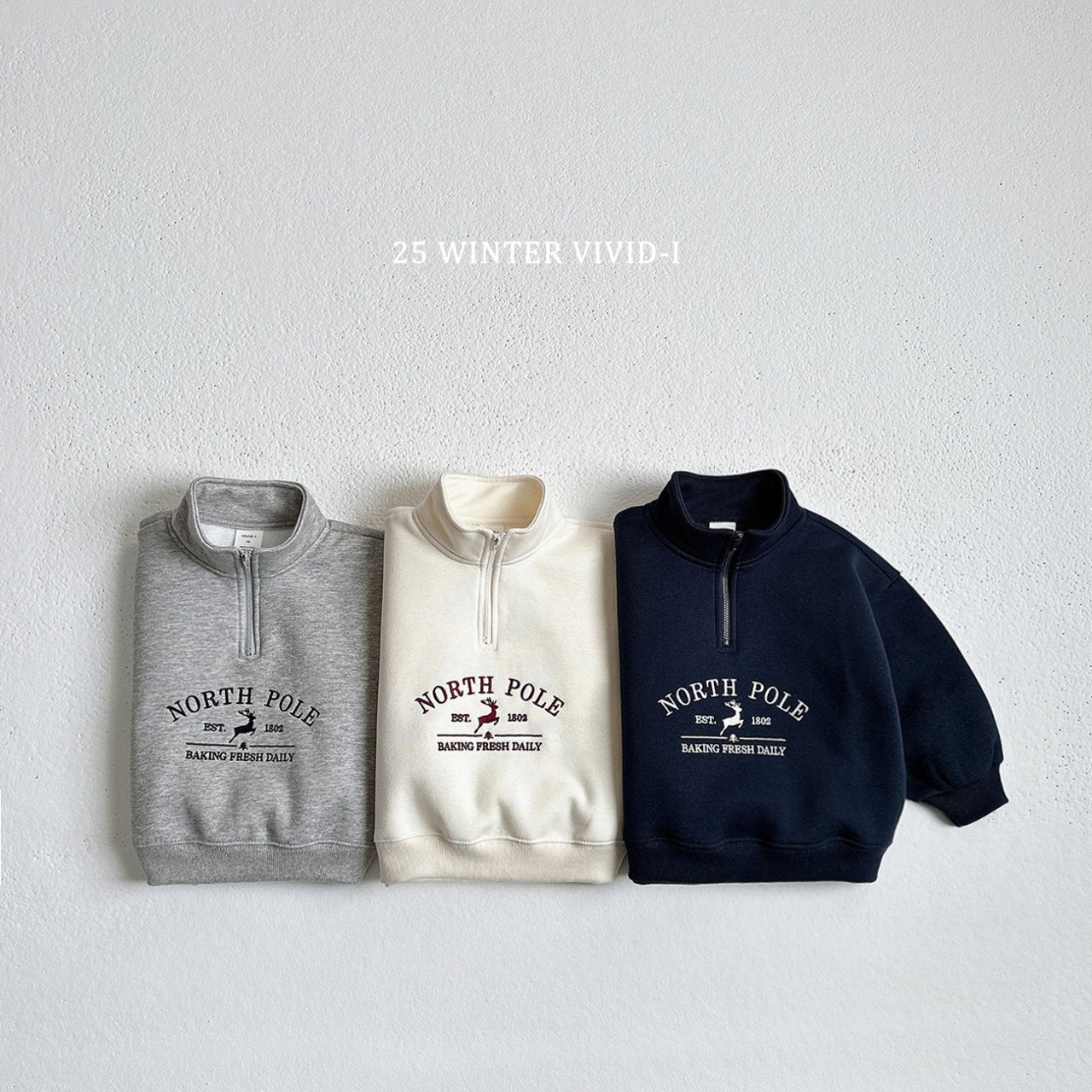North pole anorak sweatshirt
