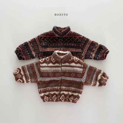 Nordic dumble zip-up