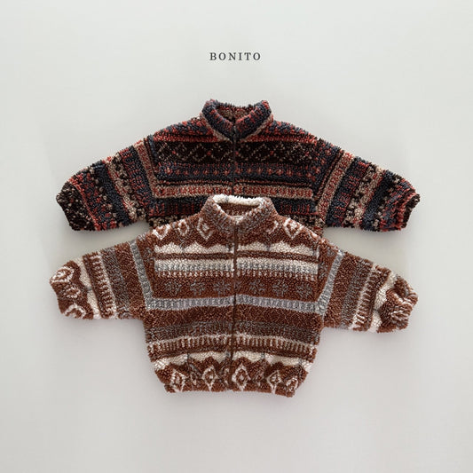 Nordic dumble zip-up