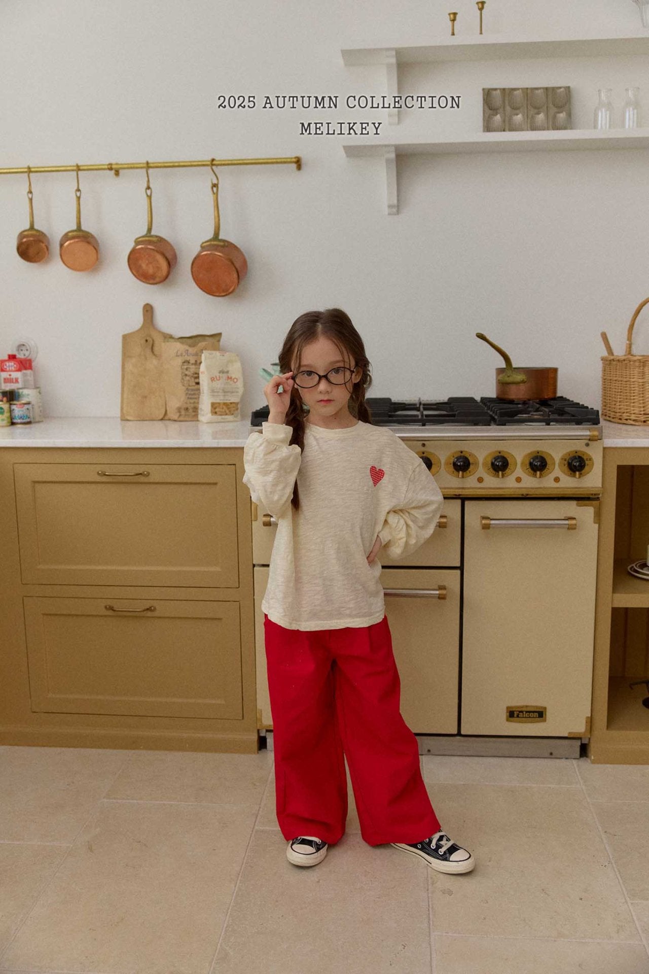 Heart wide pants