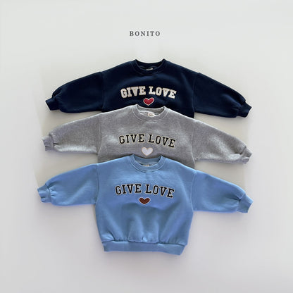 Give love sweatshirt