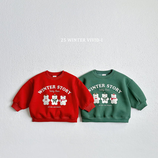 Winter bear sweatshirt