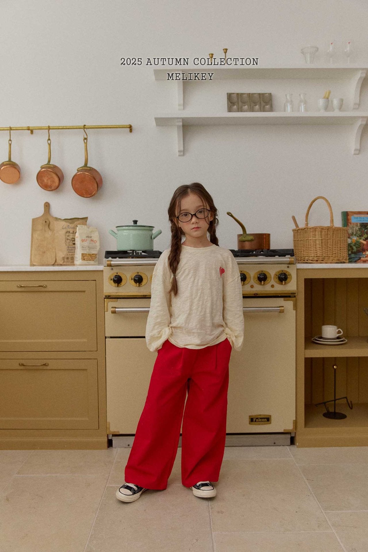 Heart wide pants