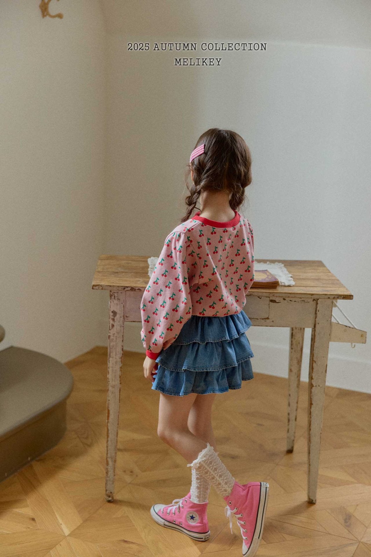 Ellie denim cancan skirt