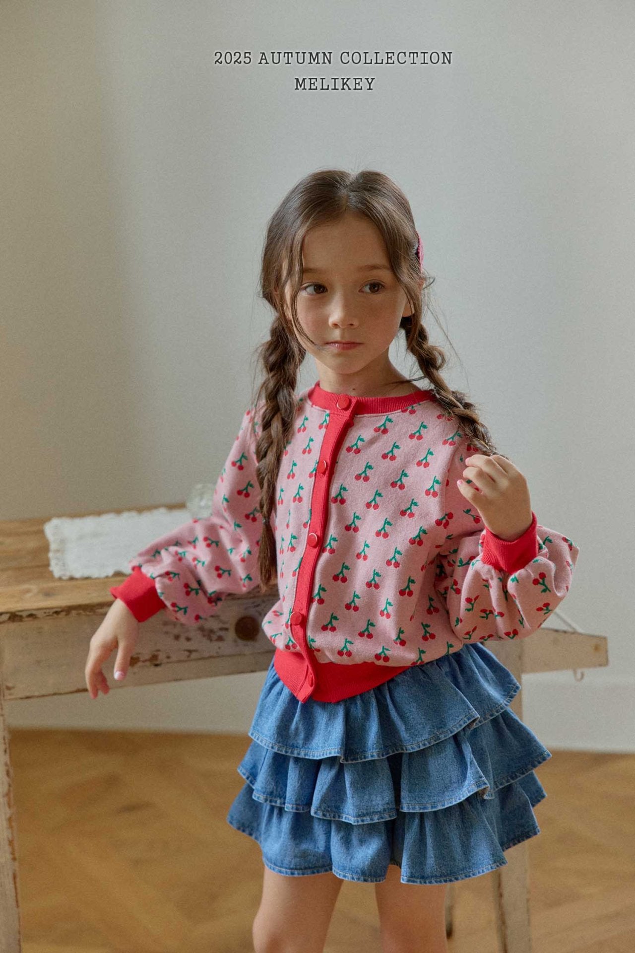Ellie denim cancan skirt