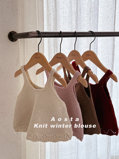 Knit blouse