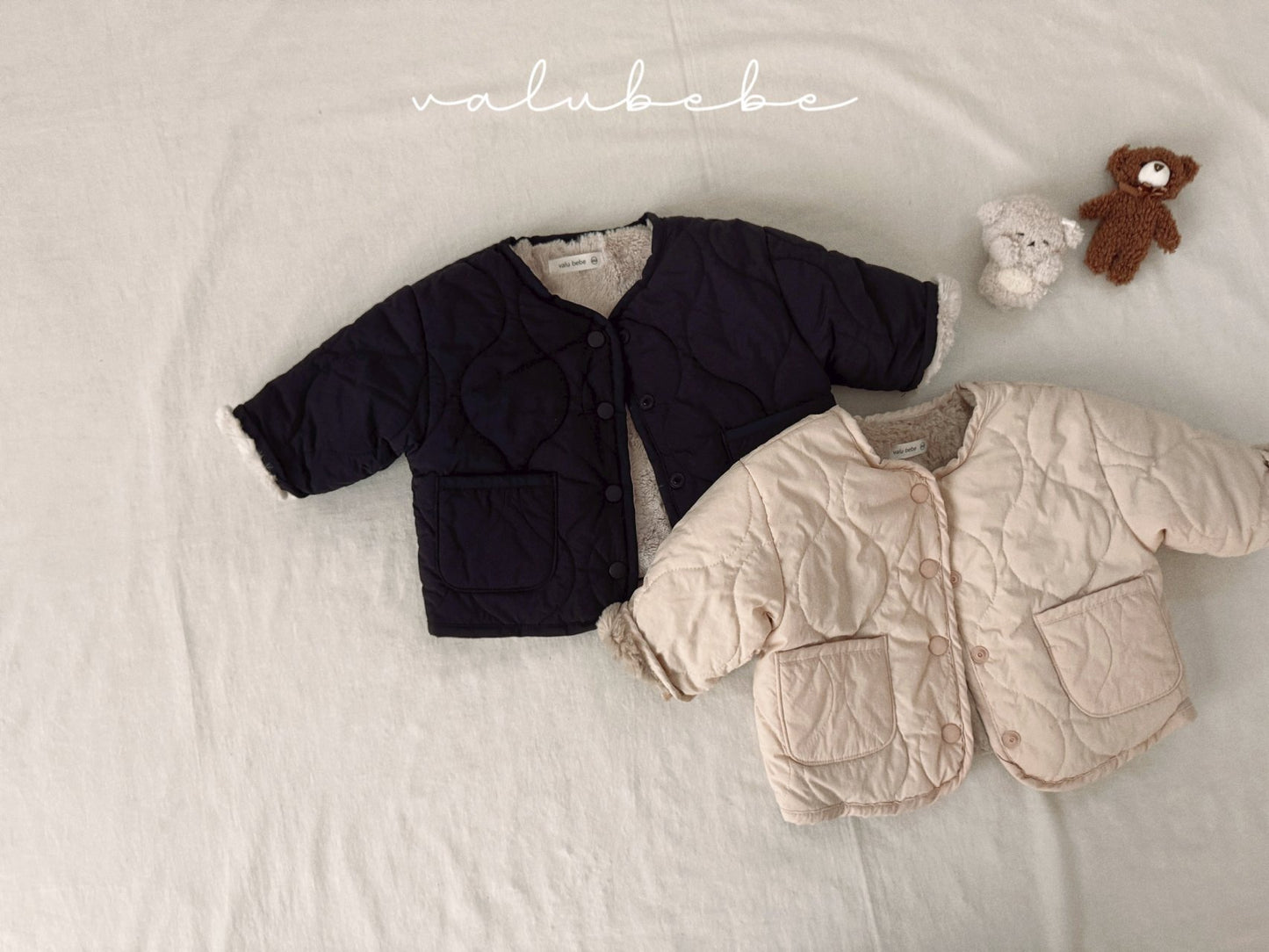 Baby mogel fur jacket