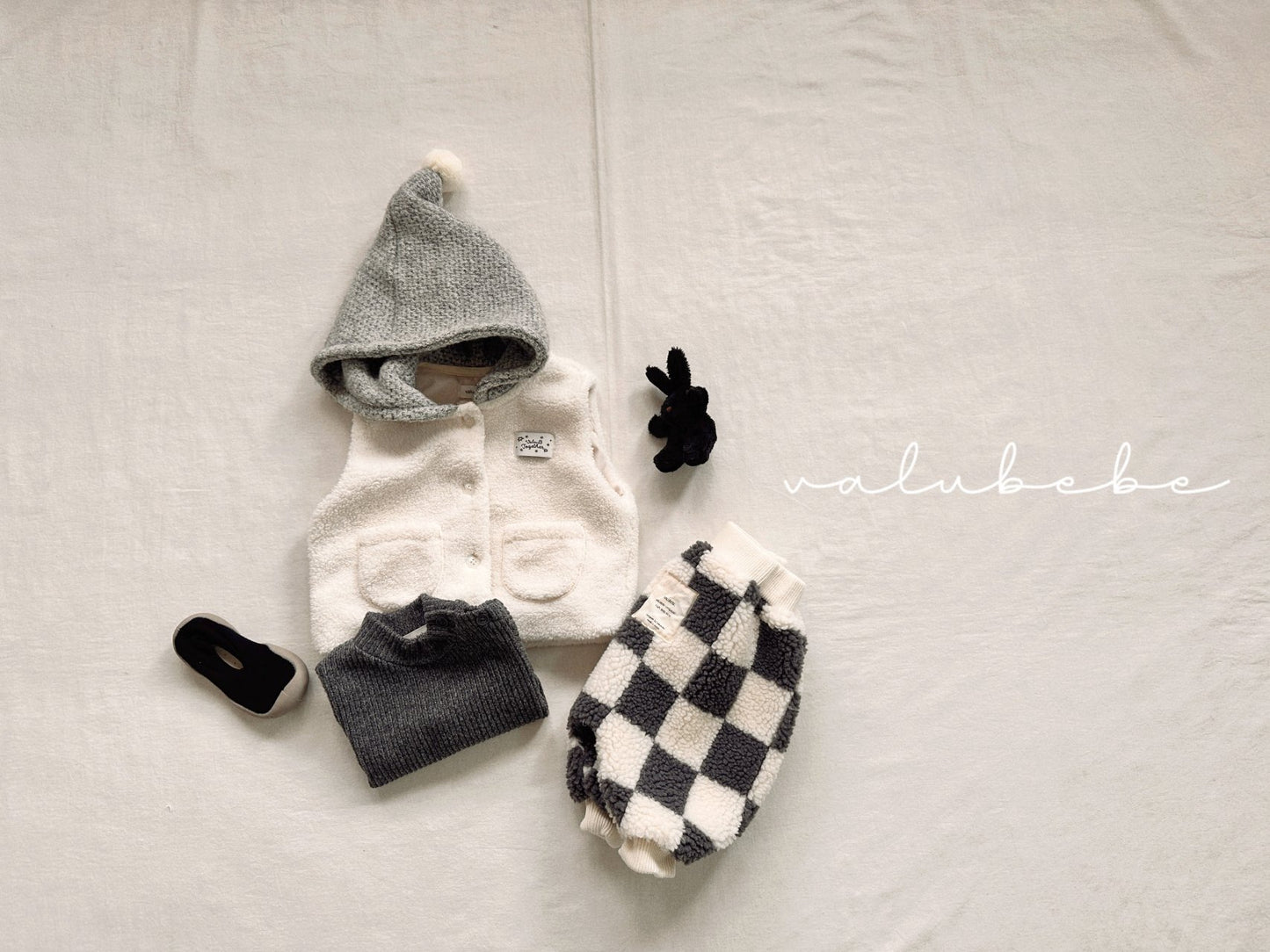 Big check dumble jogger pants
