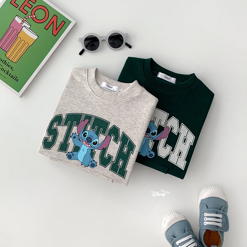 Stitch kangaroo sweatshirt