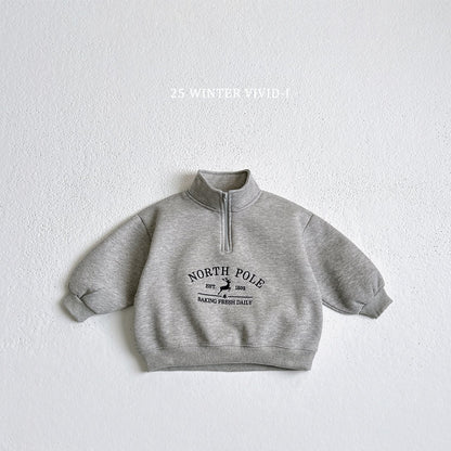 North pole anorak sweatshirt