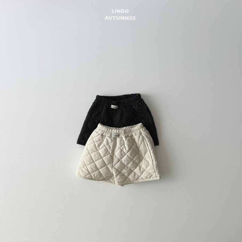 Hidden quilted shorts
