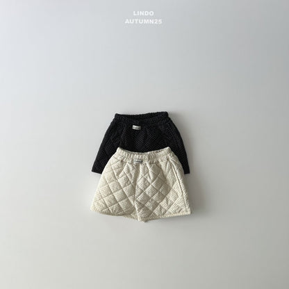 Hidden quilted shorts
