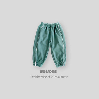 Side piping pants