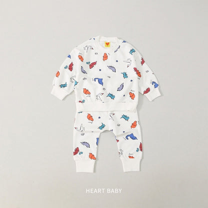 Dino top bottom set