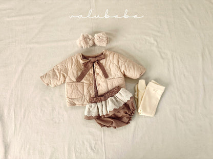 Baby mogel fur jacket