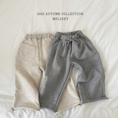 Two-tuck wild pants