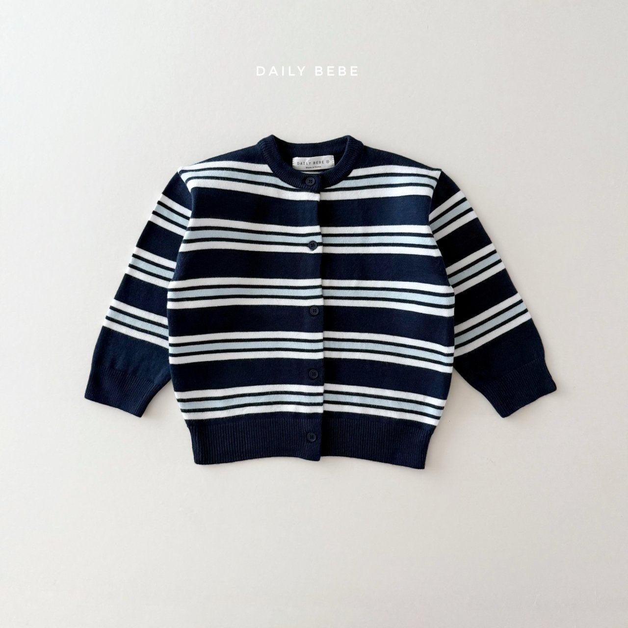 Multi-striped cardigan