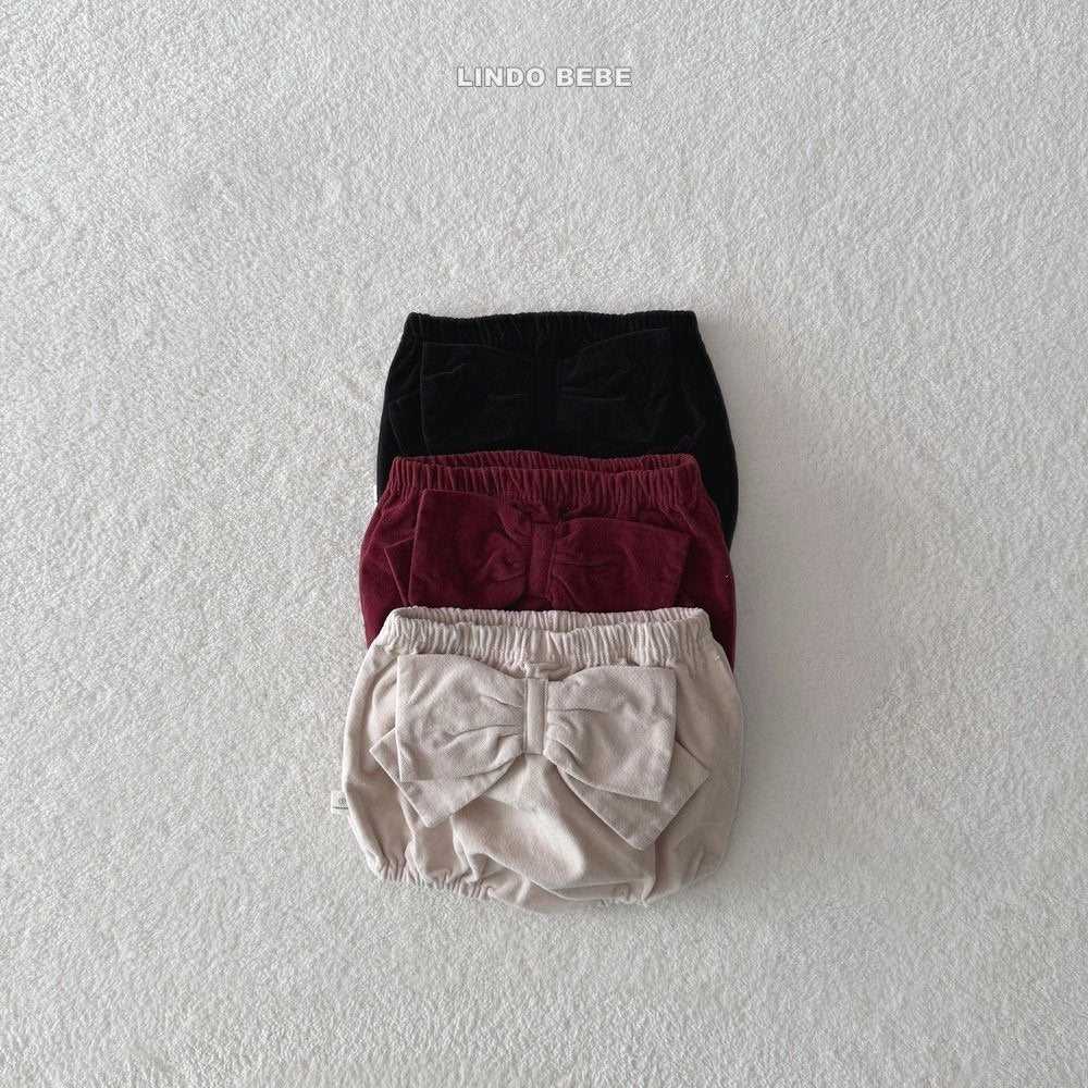 Wide ribbon bloomers