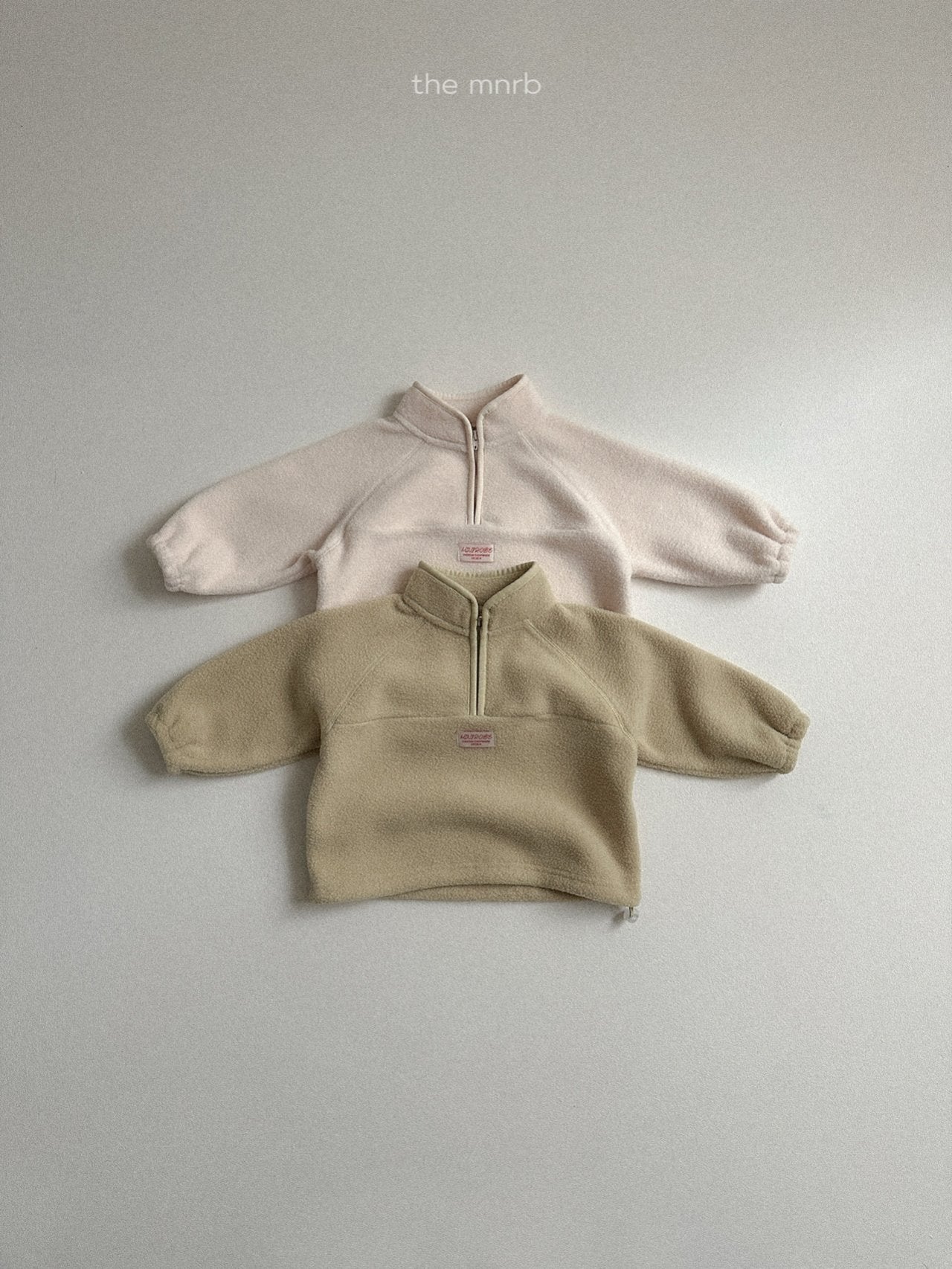 King fleece half zipup