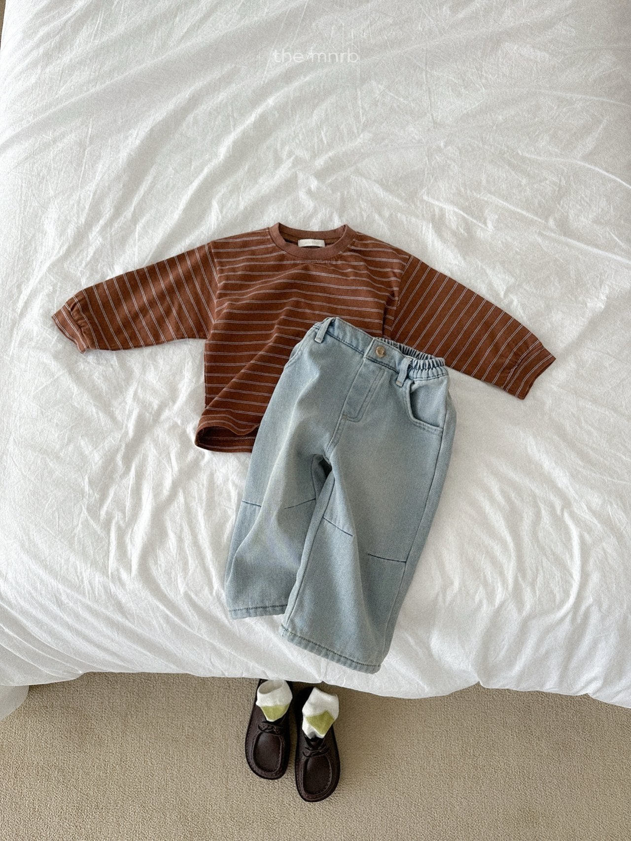 James striped top