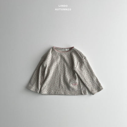 Small flower eyelet top