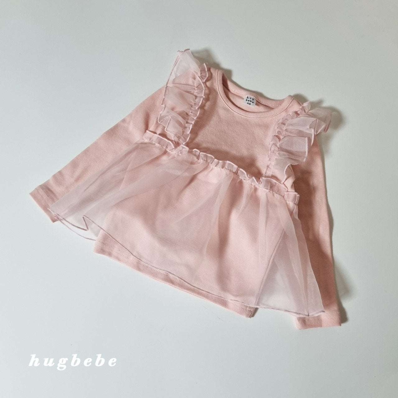 Lace frill wing shirt