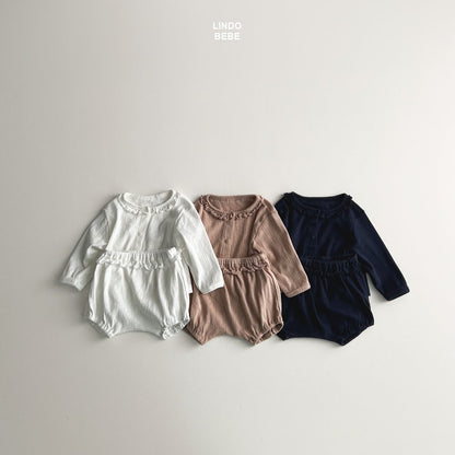 Rindo petit eyelet cardigan