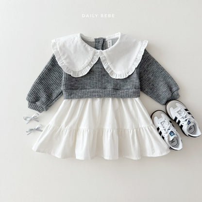 Knit access dress
