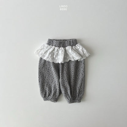 Popo waffle jogger pants