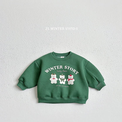 Winter bear sweatshirt