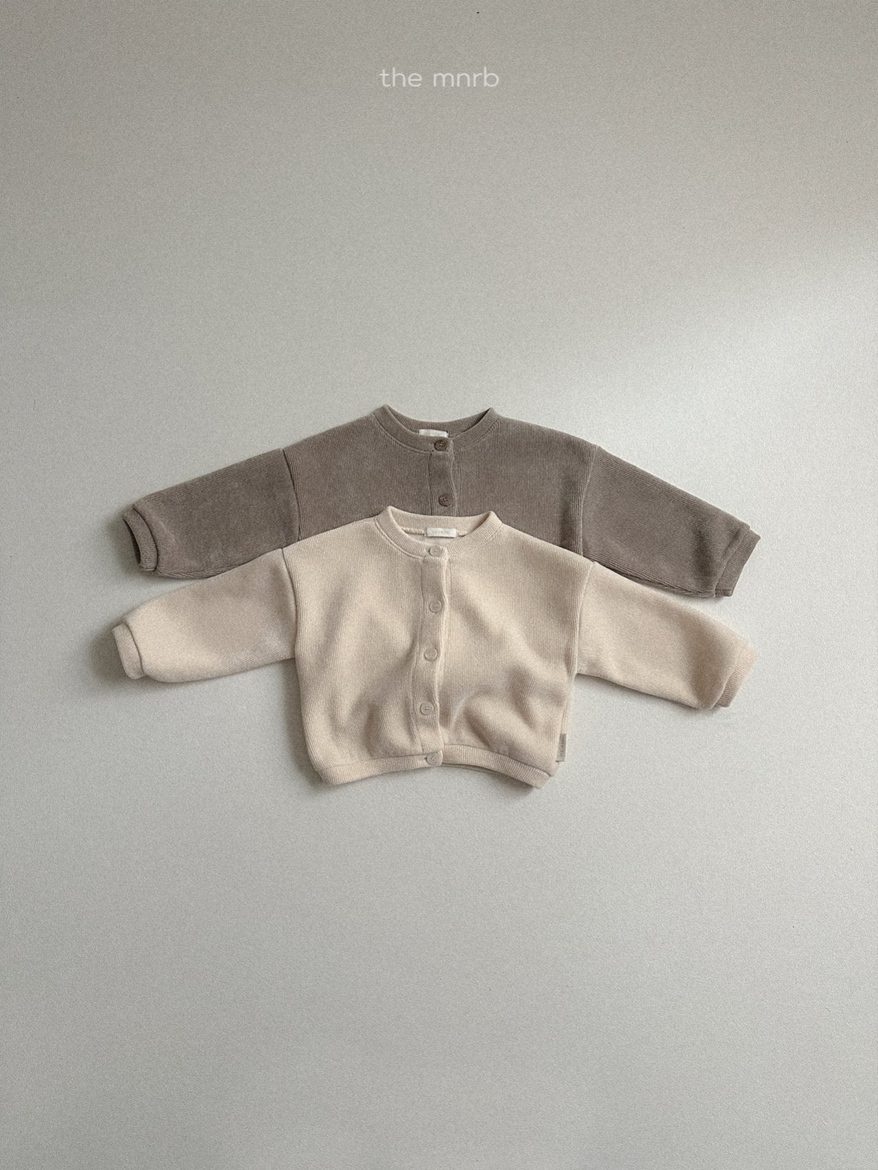 Velour cardigan