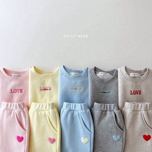 Love jogger set