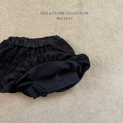 Jacquard pumpkin skirt