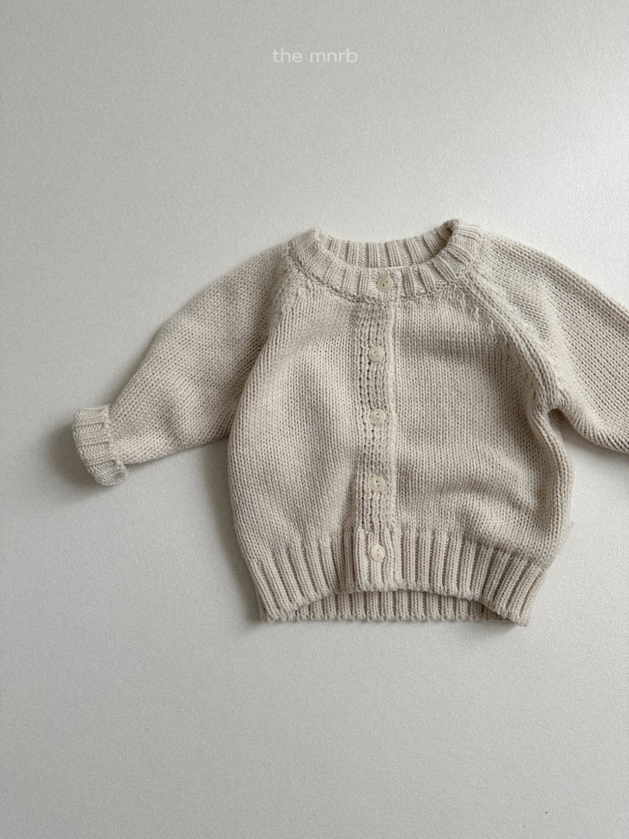 Balloon cardigan