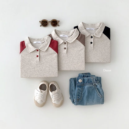 Koala collar sweatshirt
