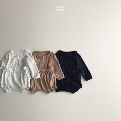 Rindo petit eyelet cardigan