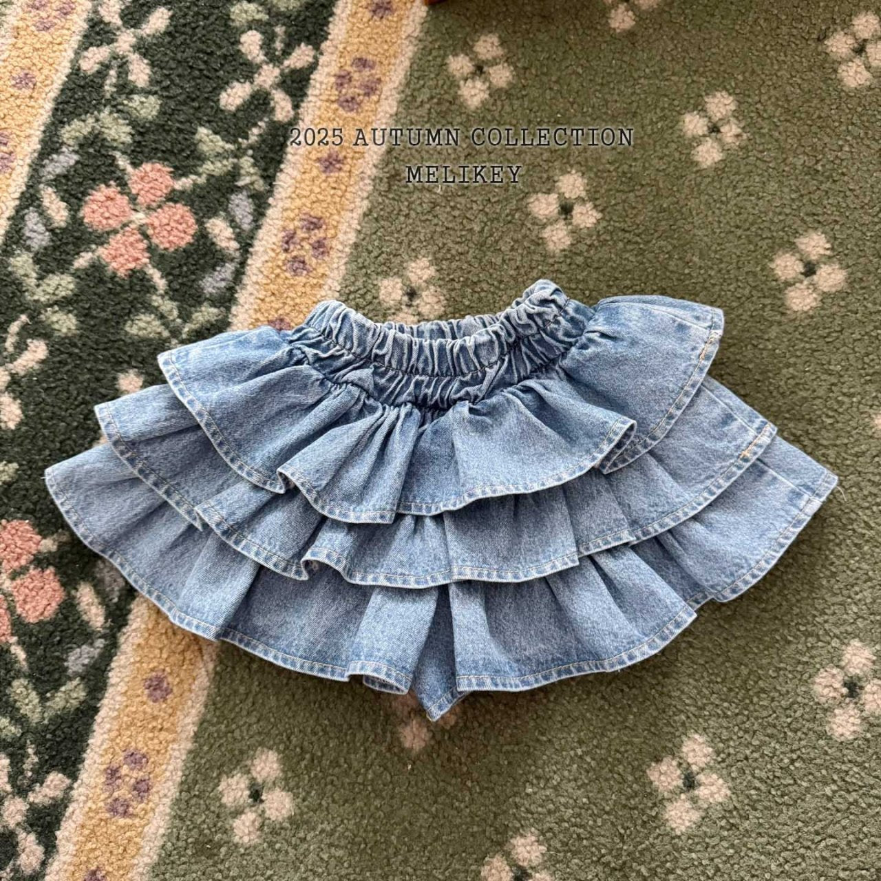 Ellie denim cancan skirt