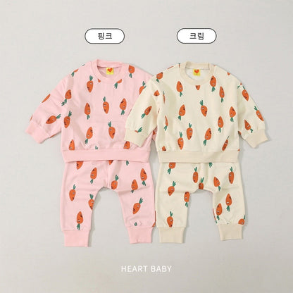 Carrot top bottom set