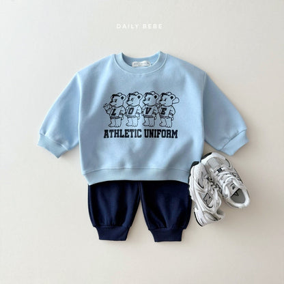Four bears top bottom set