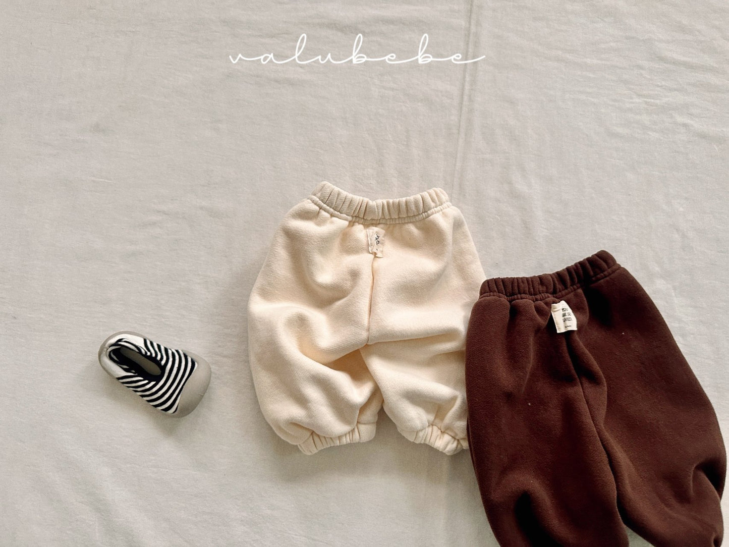 Dual fleece lined jogger pants