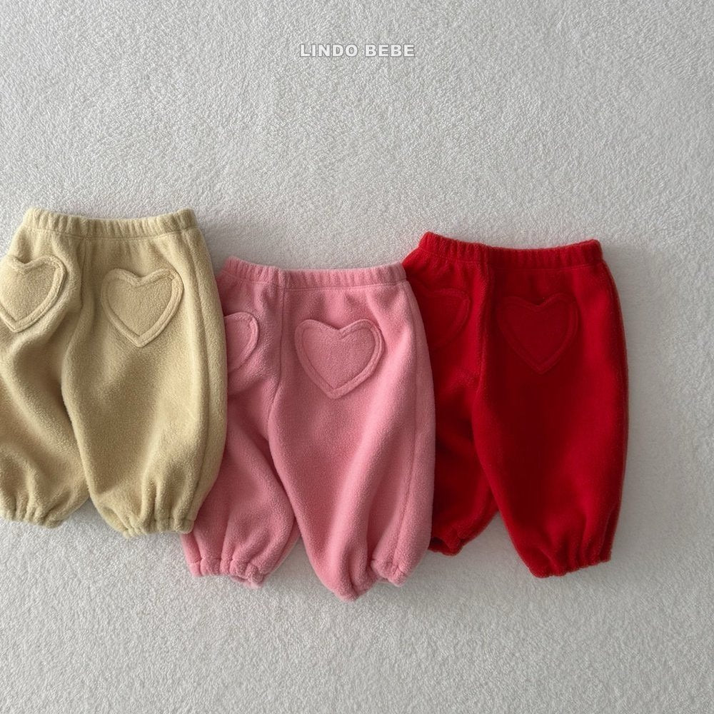 Bebe heart jogger pants