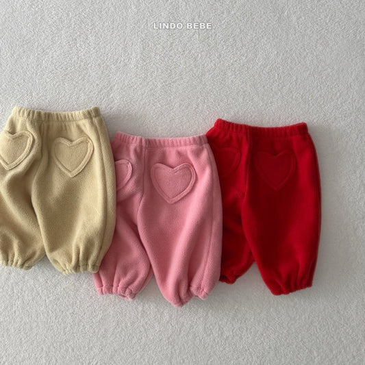 Bebe heart jogger pants