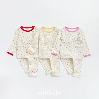 Flower berry pajamas