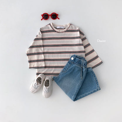 Descent striped top